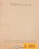 Sima-Sima Rossi VO-757, Vertical Milling Instructions and Parts Manual 1956-Rossi-VO-757-02